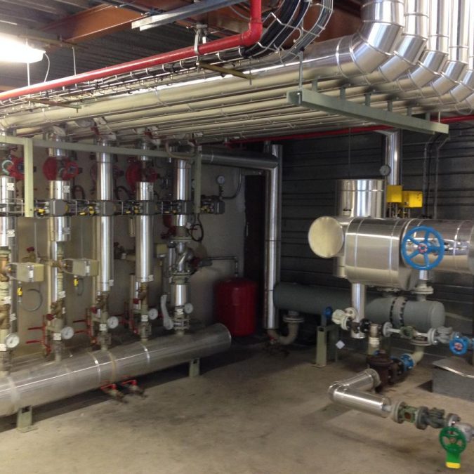 Ventilation et chauffage industriel H&oelig;nheim 1